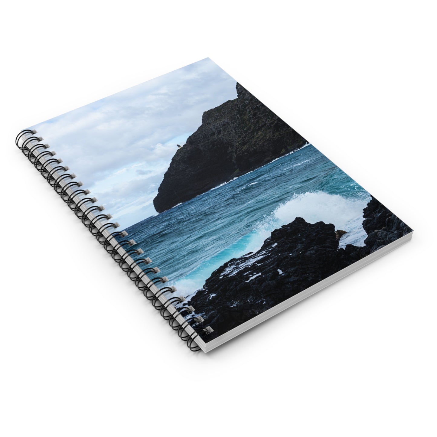Hawaii lighthouse - Spiral Notebook