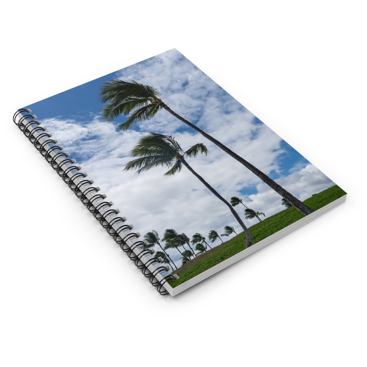 On a Beach in Hawaii - Spiral Notebook