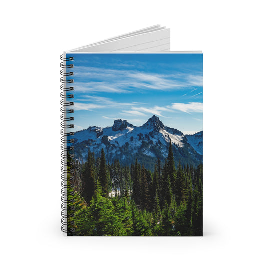Mount Rainier National Park - Spiral Notebook