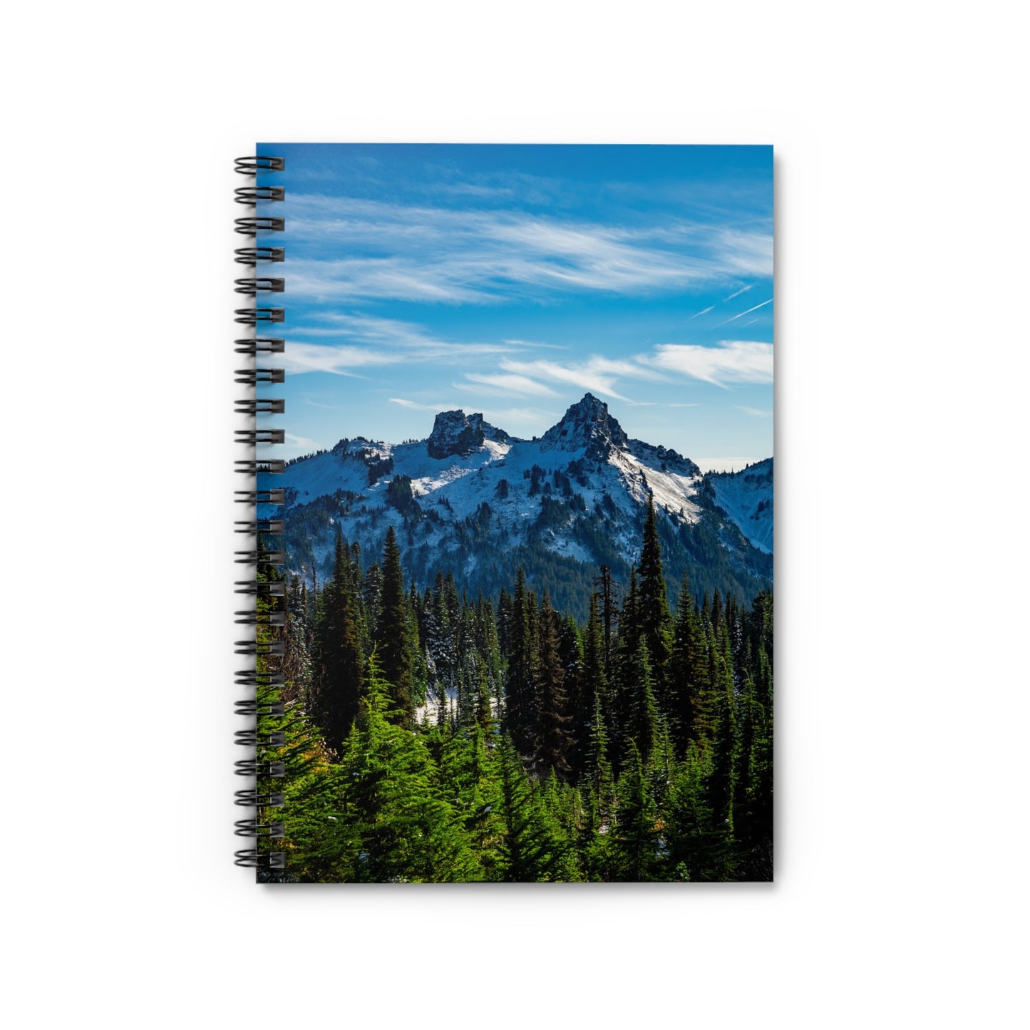 Mount Rainier National Park - Spiral Notebook