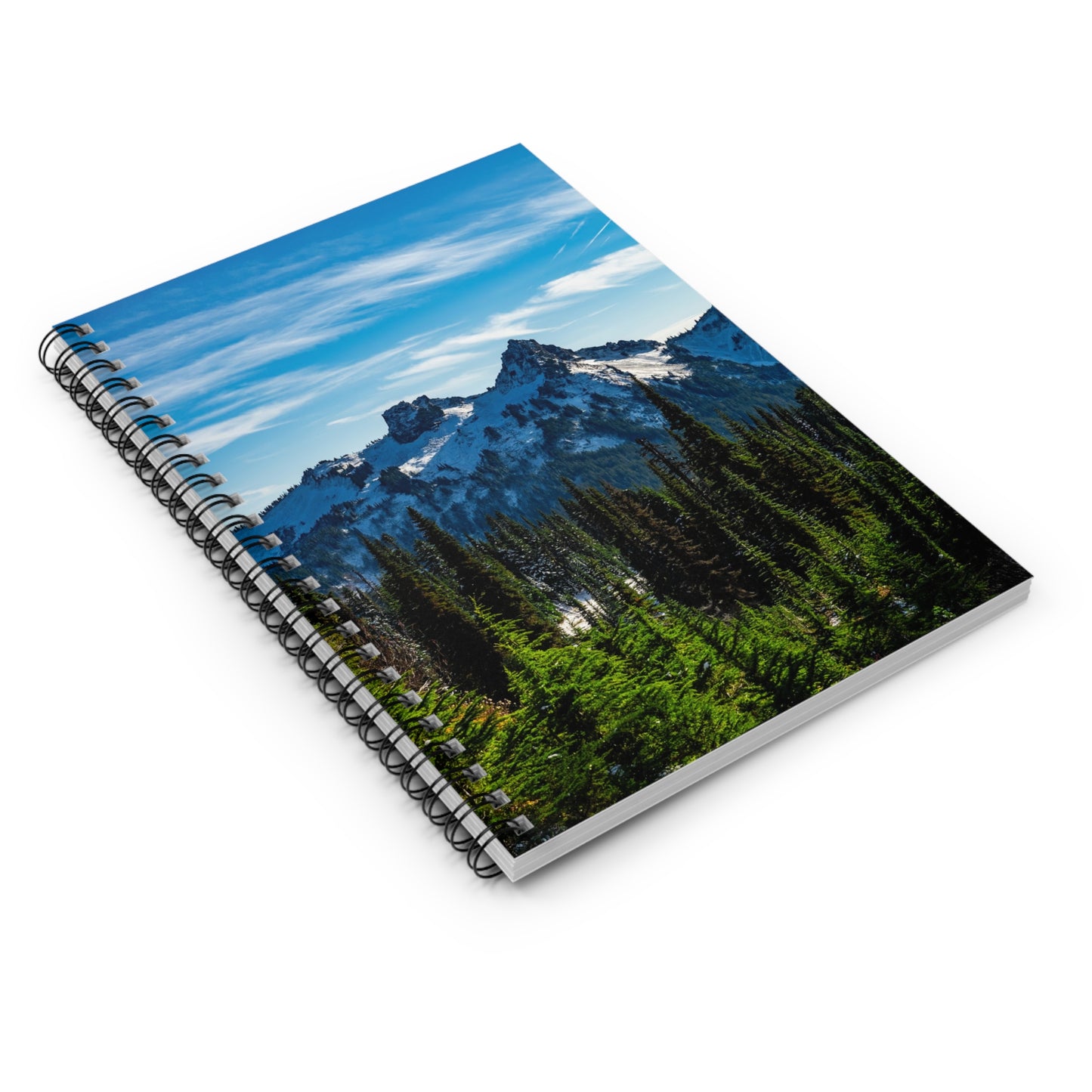 Mount Rainier National Park - Spiral Notebook