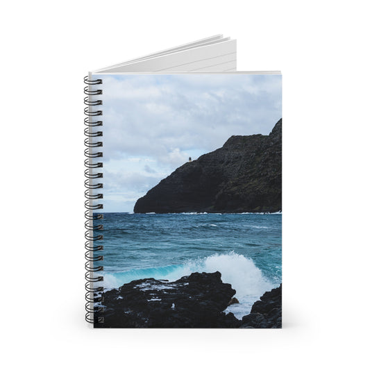 Hawaii lighthouse - Spiral Notebook