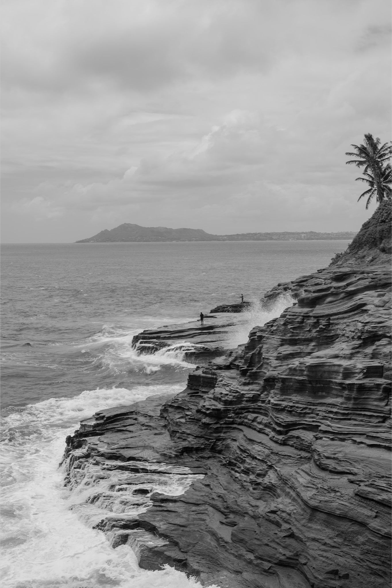 Fisherman on the Sea